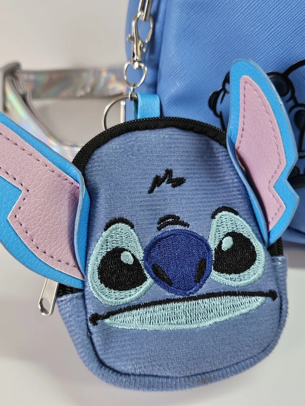 Disney Lilo & Stitch 3D Ears Mini Backpack & Hanging Pouch Set